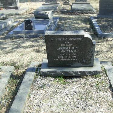 GRAAN Johannes H.O., van 1890-1975