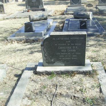 GRAAN Christina H.K., van nee BURGER 1892-1963