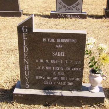GELDENHUYS Sarel 1959-1996