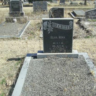 HECHTER Elsa Rina 1950-1962