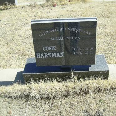 HARTMAN Cobie 1917-2002