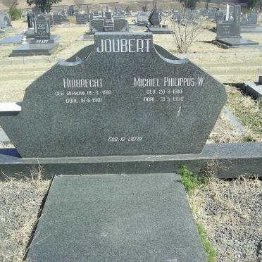 JOUBERT Michiel Philippus 1910-1998 &amp; Huibrecht HEPBURN 1910-1981