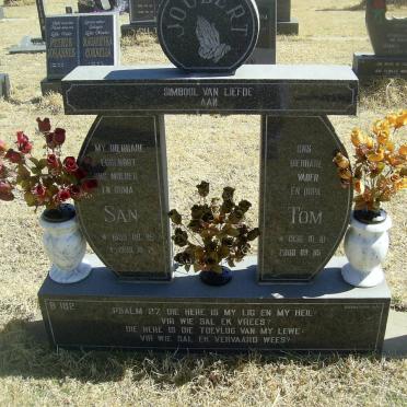 JOUBERT Tom 1936-2000 &amp; San 1939-1999