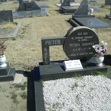 KOEN Petrus Johannes 1945-1976