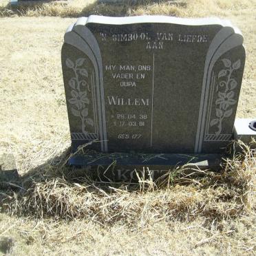 KOTZE Willem 1936-1991