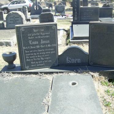 KOEN Louis Jonas 1911-1968