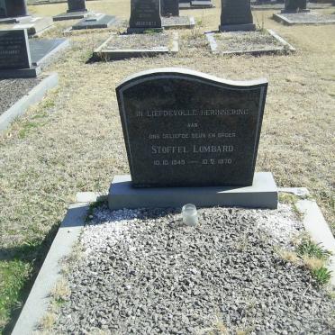 LOMBARD Stoffel 1949-1970
