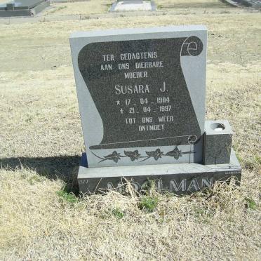 MOOLMAN Susara J. 1904-1997