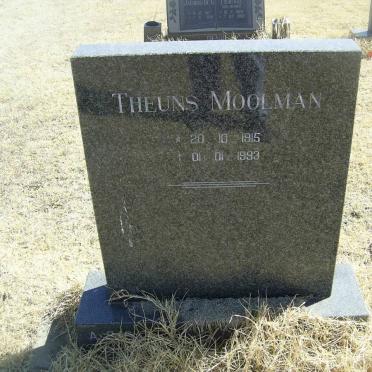 MOOLMAN Theuns 1915-1993