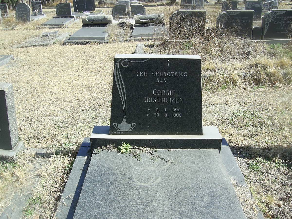 OOSTHUIZEN Corrie 1923-1980
