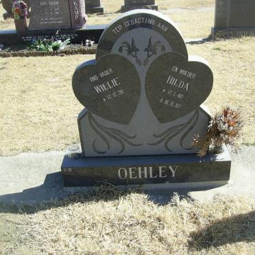 OEHLEY Willie 1938- &amp; Hilda 1940-1997
