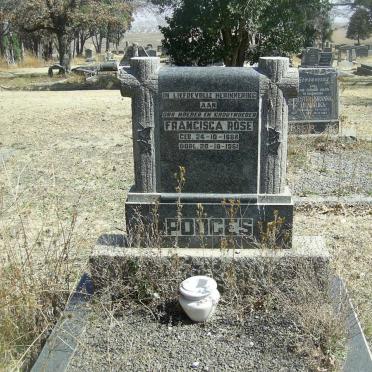 PODGES Francisca Rose 1888-1961