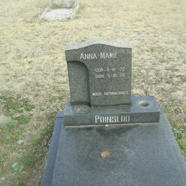 PRINSLOO Anna-Marie 1972-1976