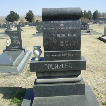 PRENZLER Desire Uldine 1932-1975