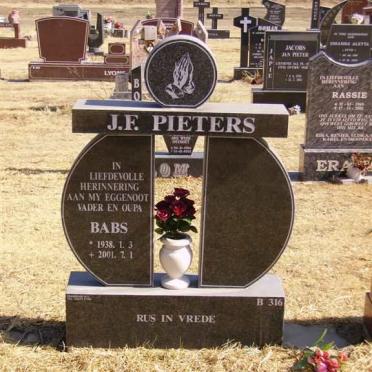 PIETERSE Babs 1938-2001