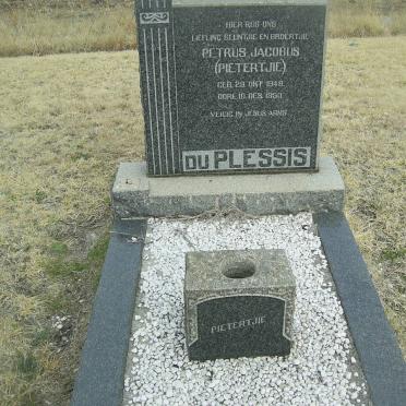 PLESSIS Petrus Jacobus, du 1948-1953