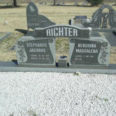RICHTER Stephanus Jacobus 1914-1993 &amp; Hendrina Magdalena 1914-