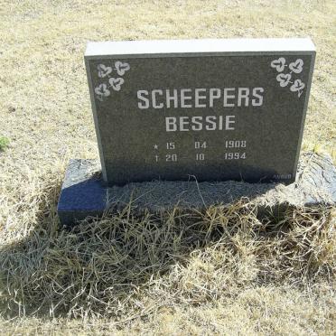 SCHEEPERS Bessie 1908-1994