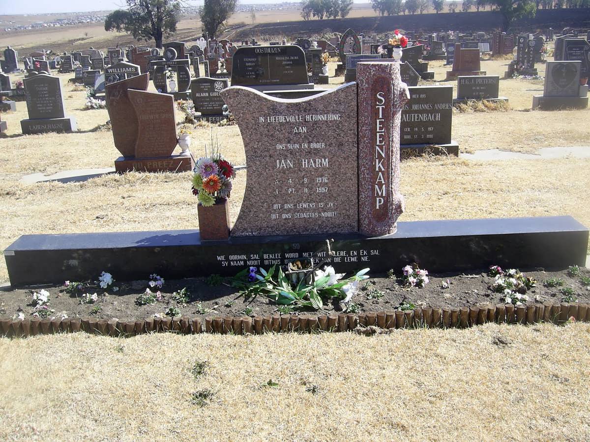STEENKAMP Jan Harm 1976-1997
