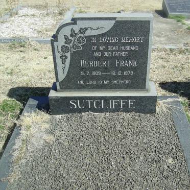 SUTCLIFFE Herbert Frank 1909-1979