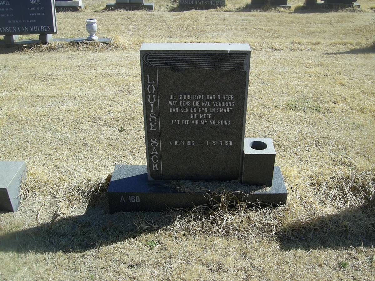 SACK Louise 1916-1991