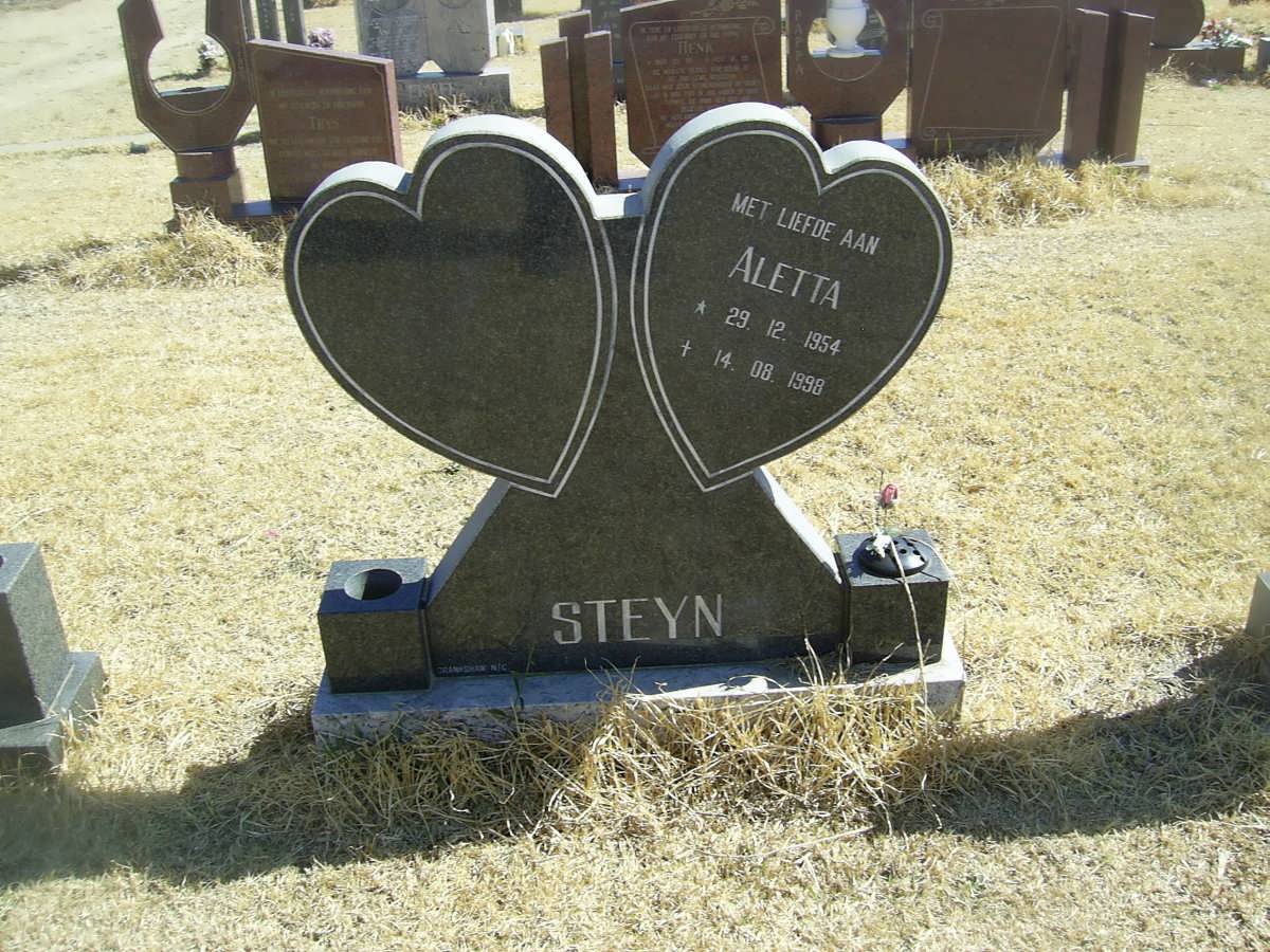 STEYN Aletta 1954-1998