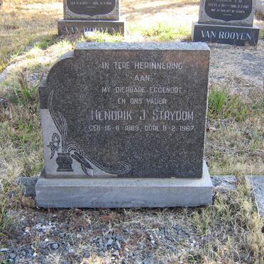 STRYDOM Hendrik J. 1889-1967