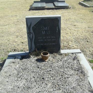 SMIT M.J. 1904-1971