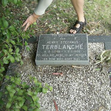 TERBLANCHE Henry Stefanus 1986-1986