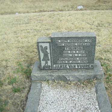 VUUREN Theunsie, Janse van 1947-1951