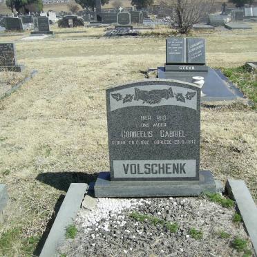 VOLSCHENK Cornelius Gabriel 1862-1942