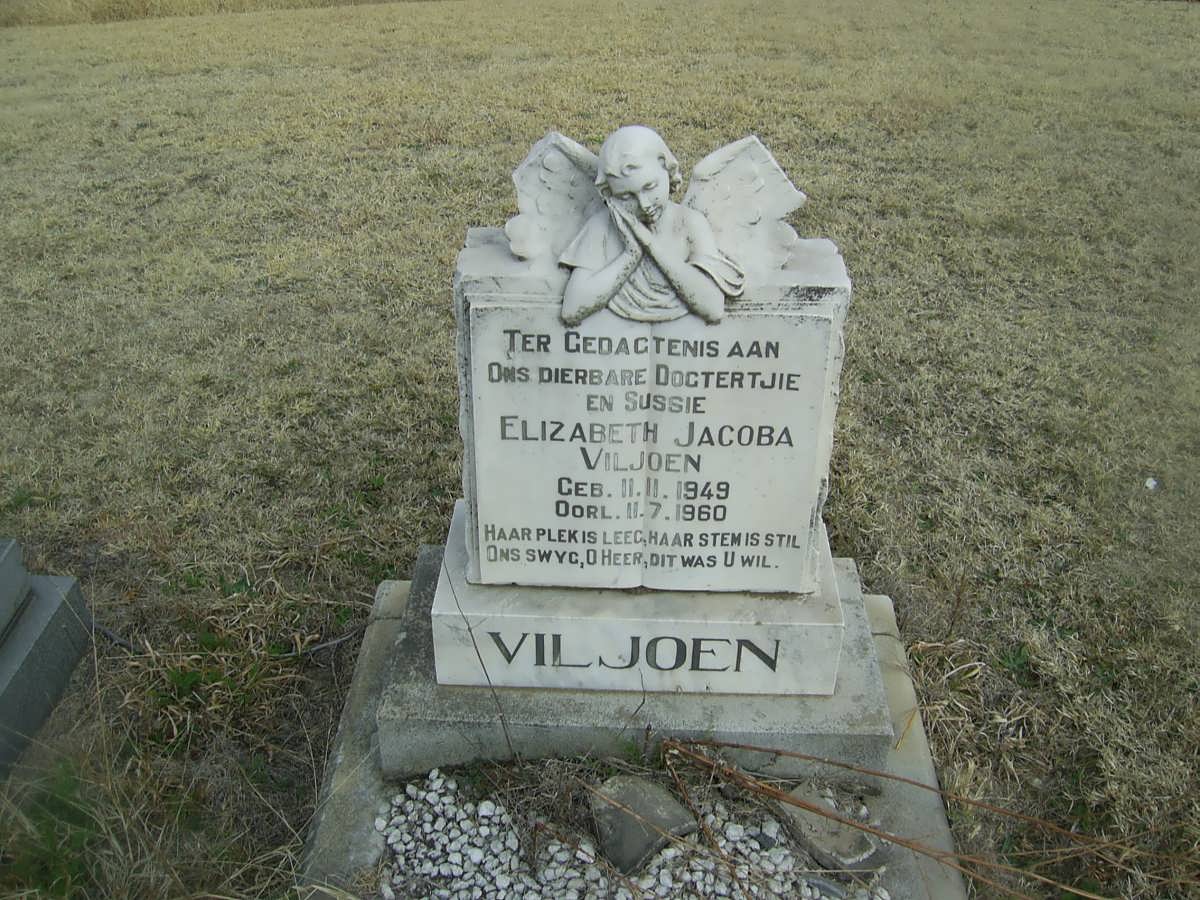 VILJOEN Elizabeth Jacoba 1949-1960