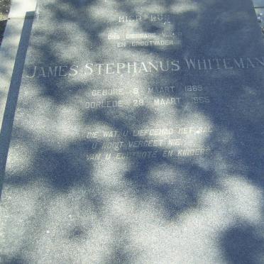 WHITEMAN James Stephanus 1889-1955