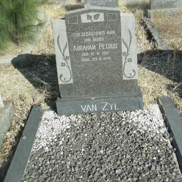 ZYL Abraham Petrus, van 1912-1976