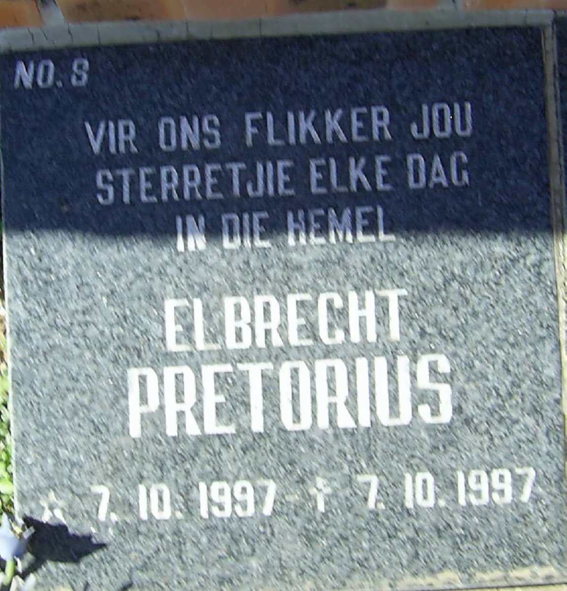 PRETORIUS Elbrecht 1997-1997