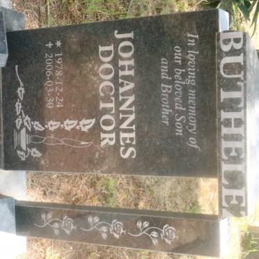 BUTHELEZI Johannes Doctor 1978-2006