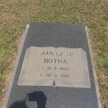 BOTHA J.J. 1930-1968