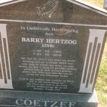 COETZEE Barry Hertzog 1962-2010