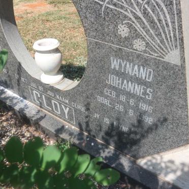 GLOY Wynand Johannes 1916-1992 &amp; Susara Johanna 1922-1990