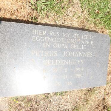GELDENHUYS Petrus Johannes 1914-1989