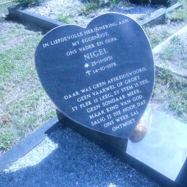 LUIES Nigel 1931-1978