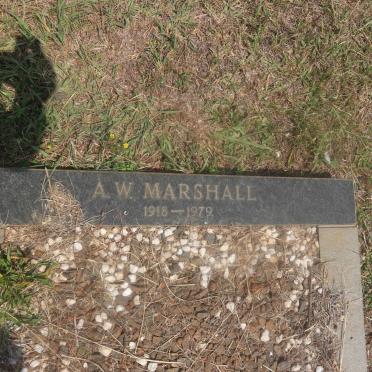 MARSHALL A.W. 1918-1979