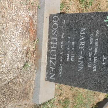 OOSTHUIZEN Mary-Ann 1912-1996