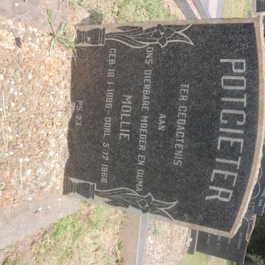 POTGIETER Mollie 1886-1968