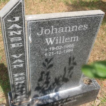 RENSBURG Johannes Willem, Janse van 1965-1994