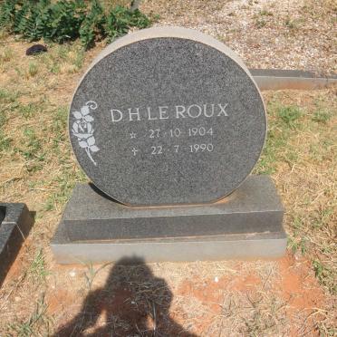 ROUX D.H., le 1904-1990
