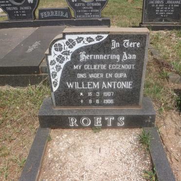 ROETS Willem Antonie 1907-1986