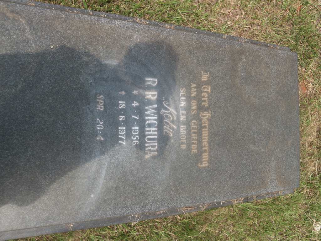 WICHURA R.R. 1956-1977