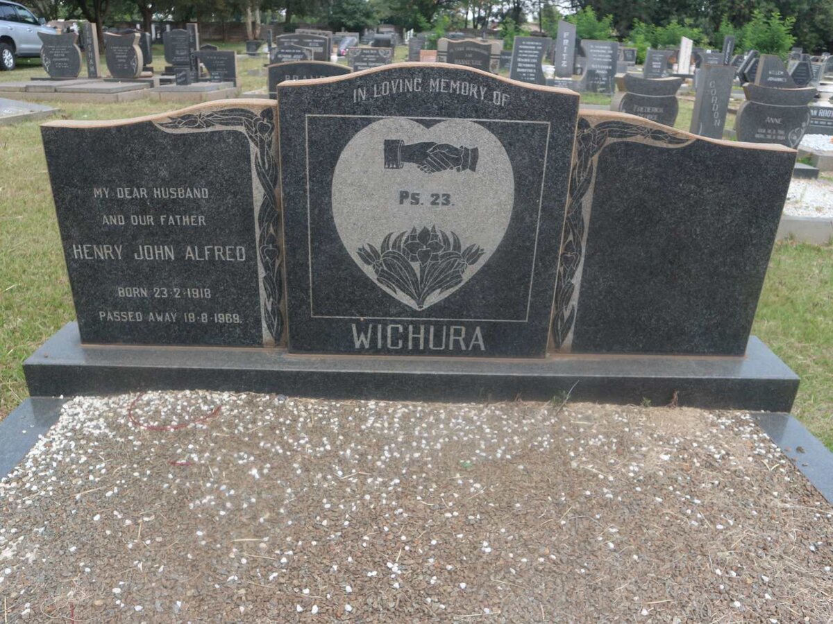 WICHURA Henry John Alfred 1918-1969