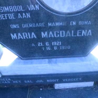 ? Frederik Jacobus 1915-1987 &amp; Maria Magdalena 1921-1990